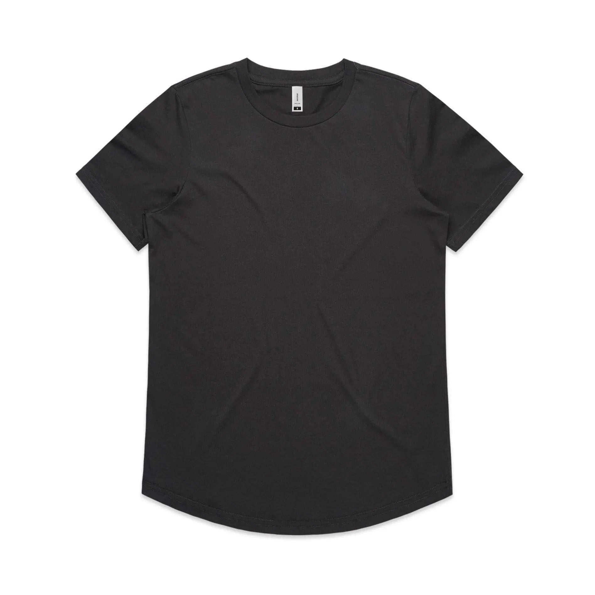 As Colour Women's drop tee 4052 Casual Wear As Colour COAL XSM